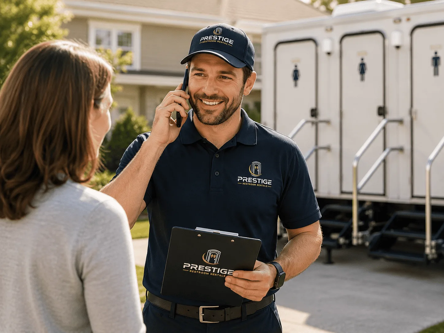 Luxury Portable Restrooms FAQs in May, OK